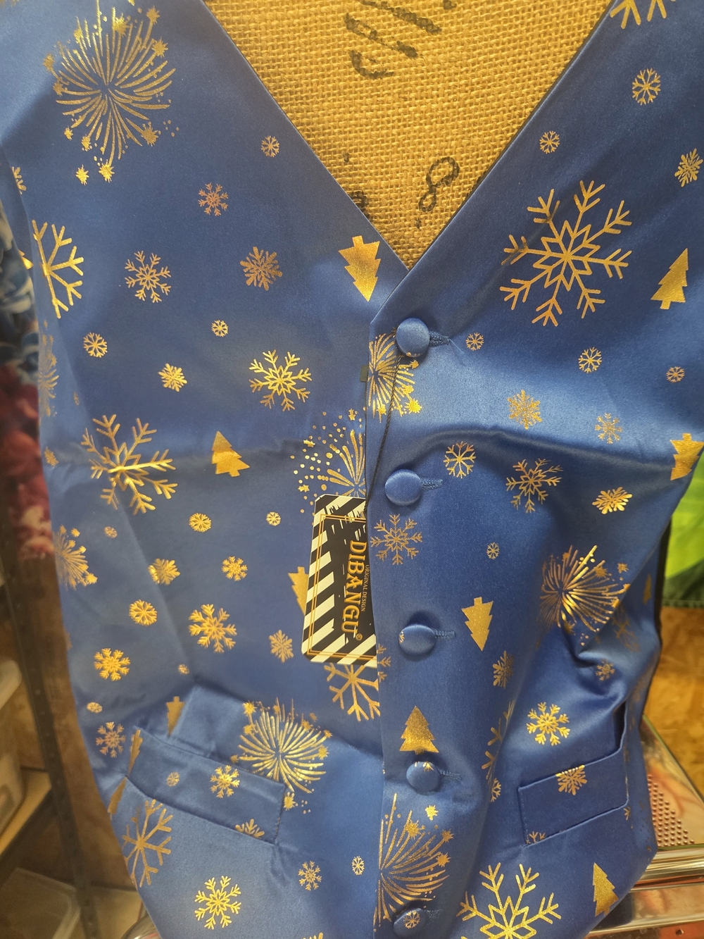 🍍Holiday Snowflake Vest